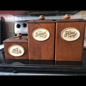 Pfaltzgraff canisters